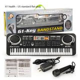 61 Keys Kids Electronic Keyboard Piano With Microphone