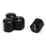 4PC Tire Valve Caps Zinc Alloy Hexagon SRT