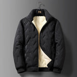 2023 Autumn Winter Jacket Men Fleece Warm Thicken