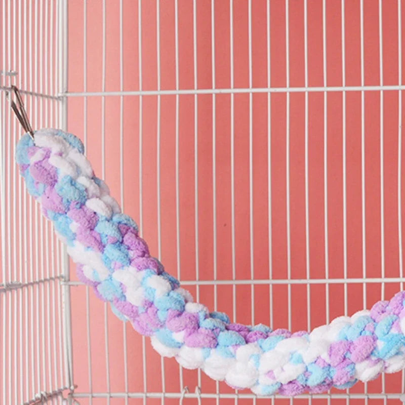 Hamsters Swing Toy Parrots Cage Toy Hanging Climbing