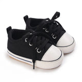 2023 New Baby Casual Shoes 4-color Lace-up Canvas