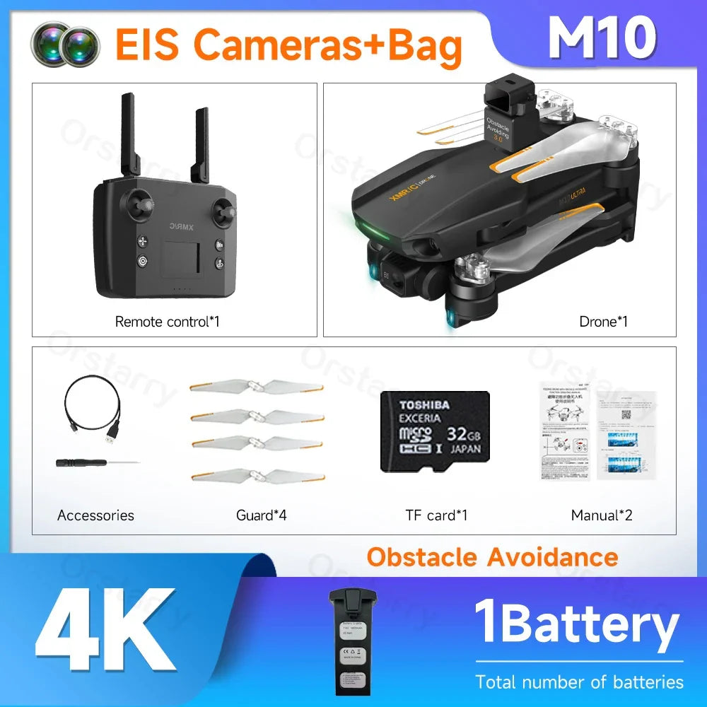 NEW M10 / Ultra Drone 4K HD Camera