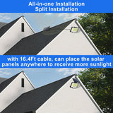 200LED Trifold Porch Lights Fall Prevention Wall Lamp