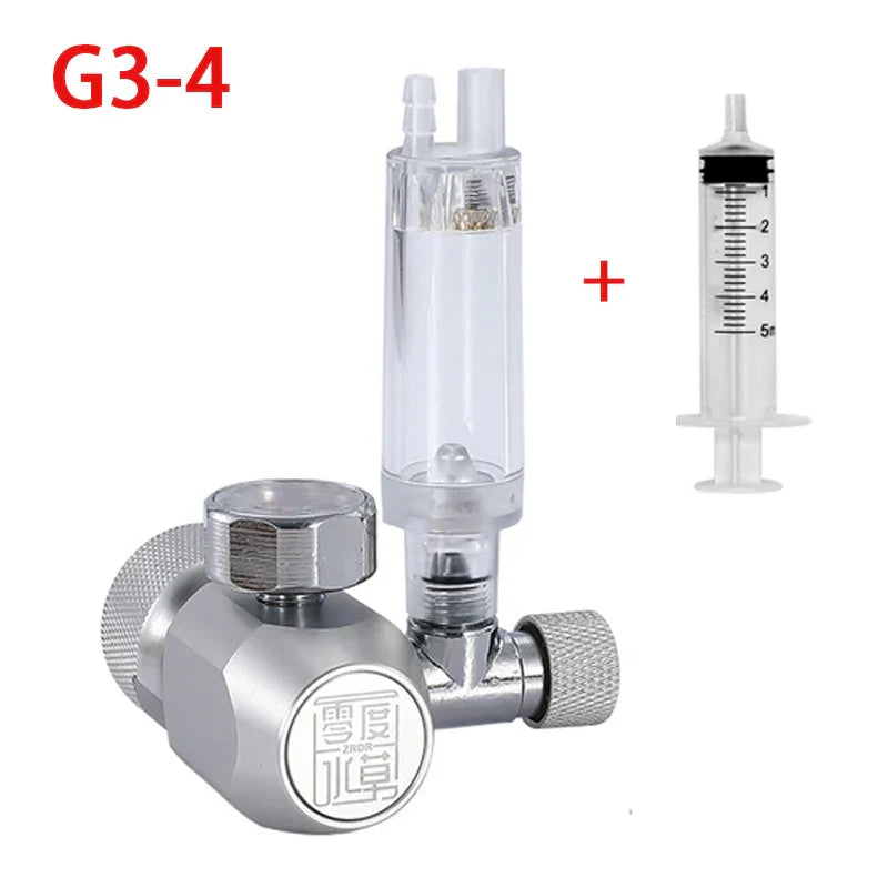 Aquarium CO2 regulator, aquarium aluminum alloy simple single