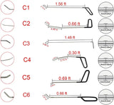 Universal Auto Body Removal Stainless Steel Crowbar Paintless