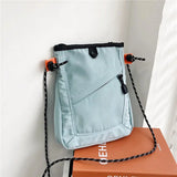Unisex Small Square Messenger Bag Mini Waterproof Travel
