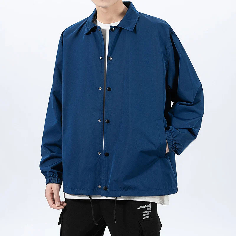 Custom Logo Hip Hop Streetwear Plain Black Coach