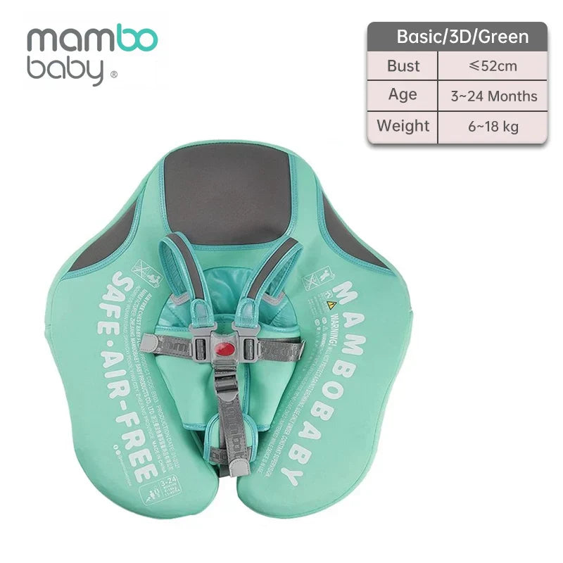 Mambobaby Float Non Inflatable Upgrade Soft Baby Swimming