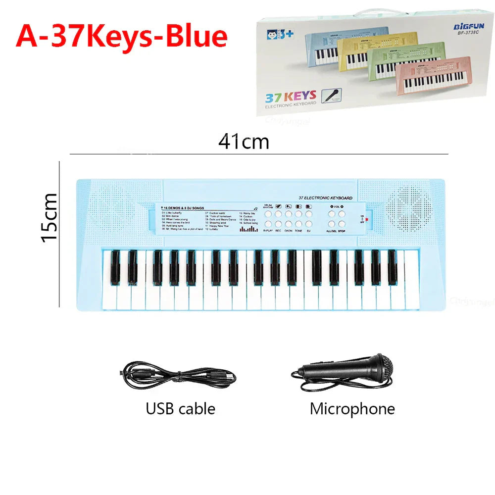 37 Keys Kids Electronic Piano Organ keyboard with