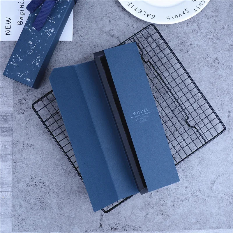 10pcs Blue Chocolate Box Packaging With Insert Dessert