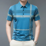 Summer Men's Polo Shirts With Short Sleeve Business
