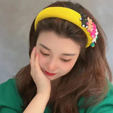 Korean Colorful Bear Headband Girl Cartoon Headwear Kids