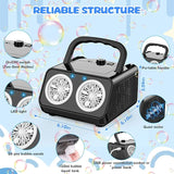 Automatic Bubble Machine Upgrade Bubble Blower with 2
