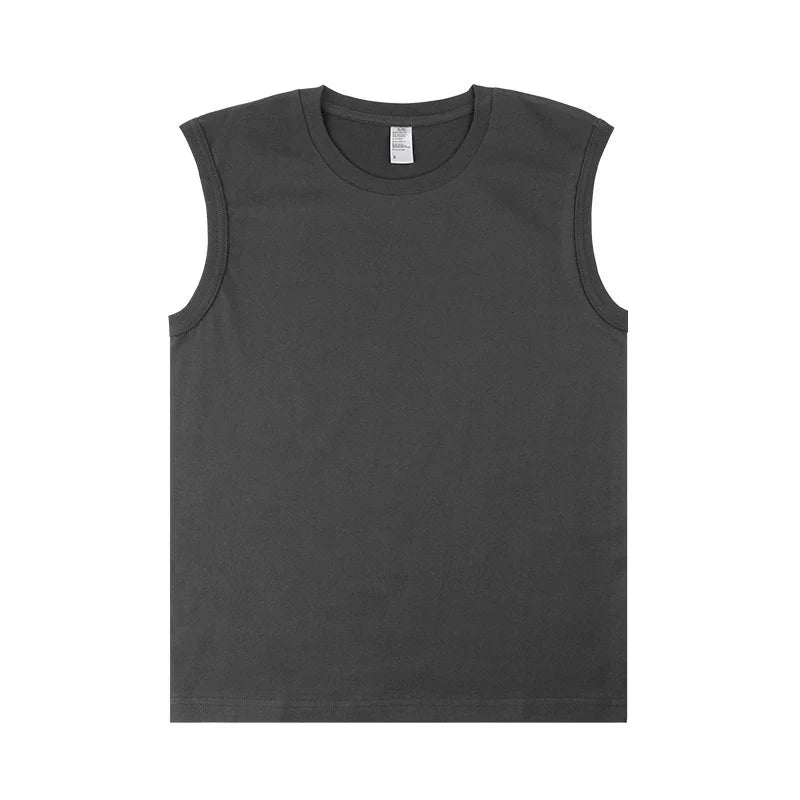 2024 Men's Cotton Sleeveless Gym Tank Top