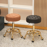 Barber Comfortable Hairdressing Chairs Gold Beauty Chair Furniture