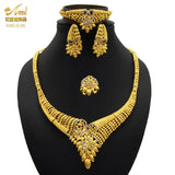 ANIID Nigerian Jewelery Set Wedding Jewelry For Women