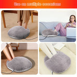 USB Heating Foot Pads Shoes Winter Heated Warming