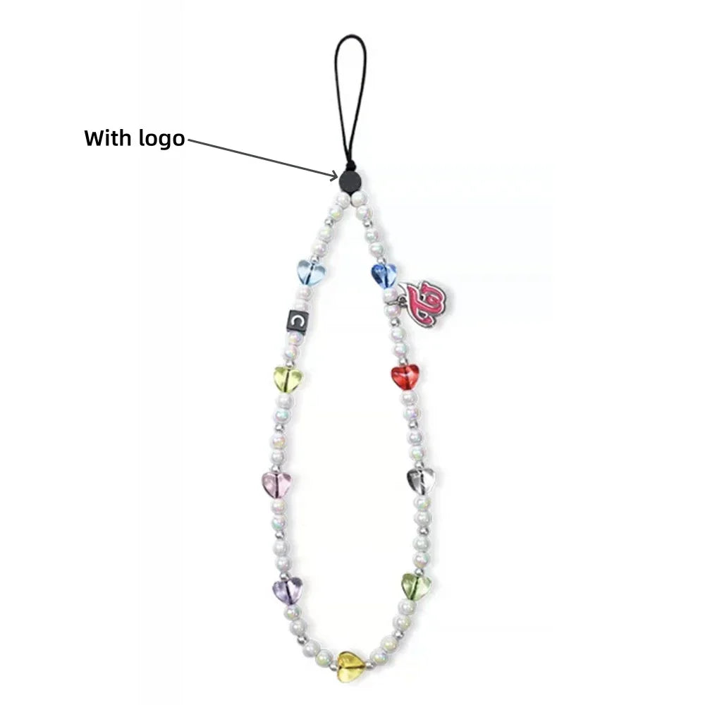HERLOOK Acrylic Beads Phone Charm Y2K Accessories Colorful