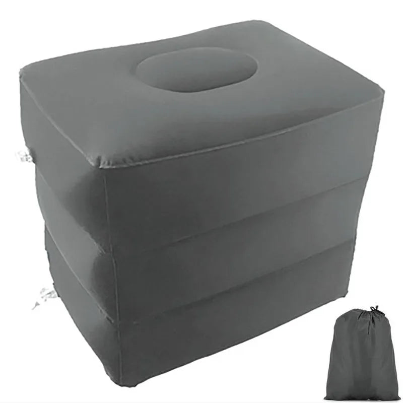 PVC Kids Flight Sleeping Footrest Pillow Resting Pillow