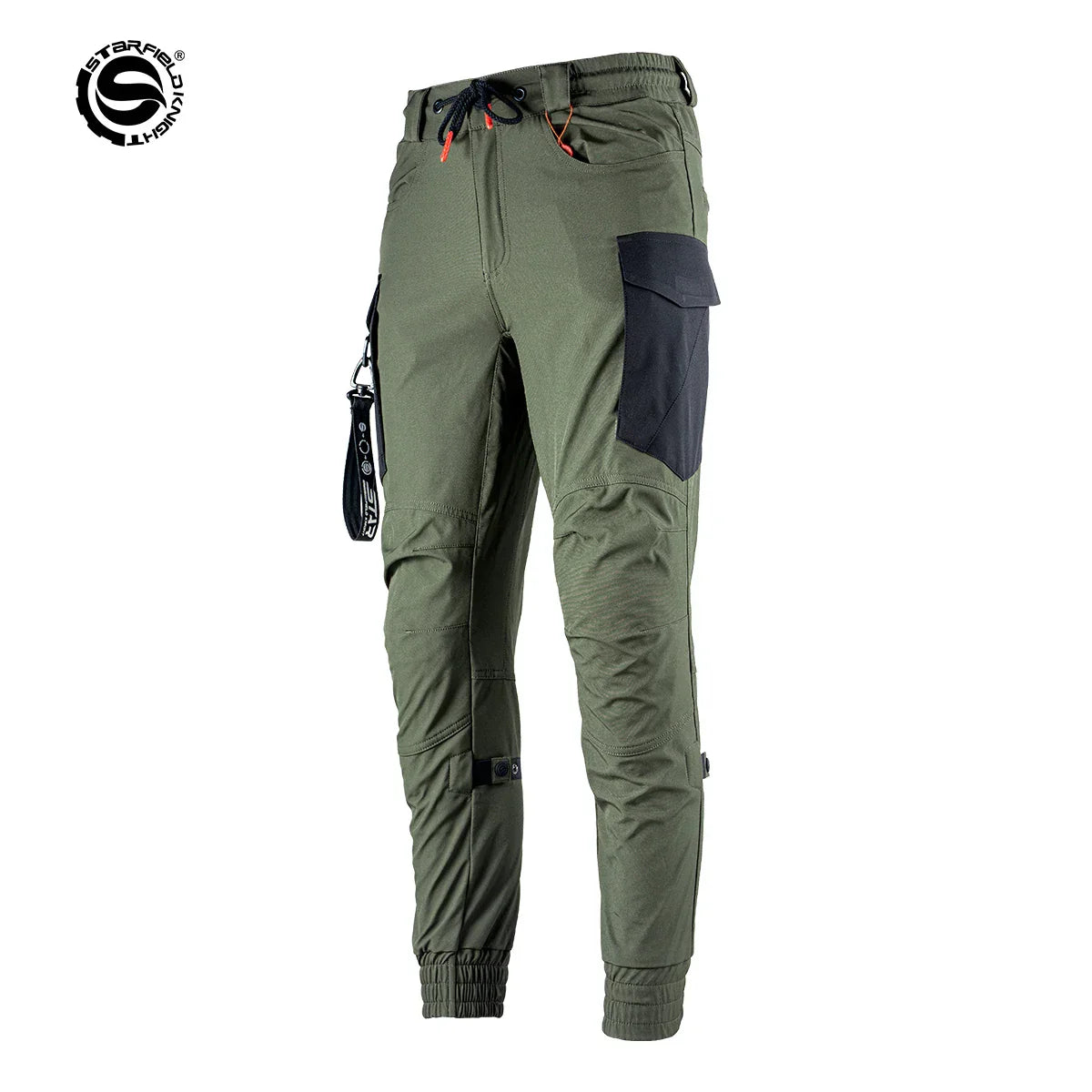 Star Field Knight Motorcycle Pants Summer Breathable CE Protection Armor Black Army Green Men Motorcycle Wearing Gear Pants