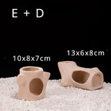 Clay Aquarium Decoration Ceramics Fish Tank Landscaping Shrimp