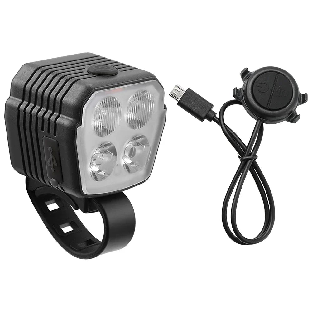 LED Bike Front Light Bicycle Light USB Charging