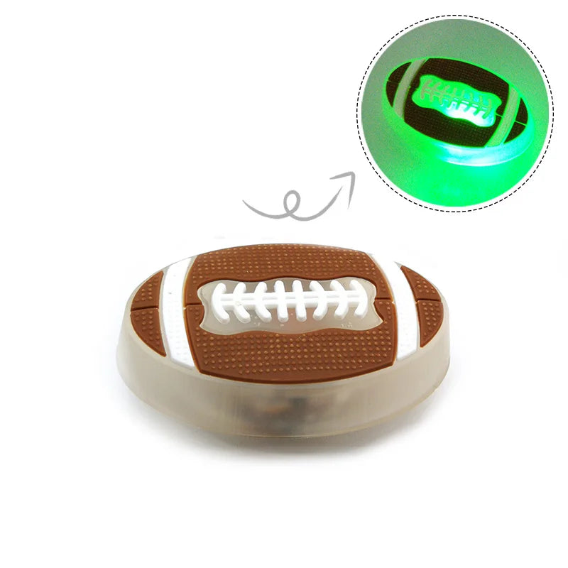 1pcs LED Shoe Charms Luminous Shoe Decorations Pins