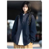 Men Sweatshirt Waffle Korea Version Jacket Loose Cardigan