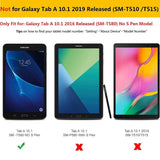 3Pcs 9H Tablet Tempered Glass For SM-T580 Screen