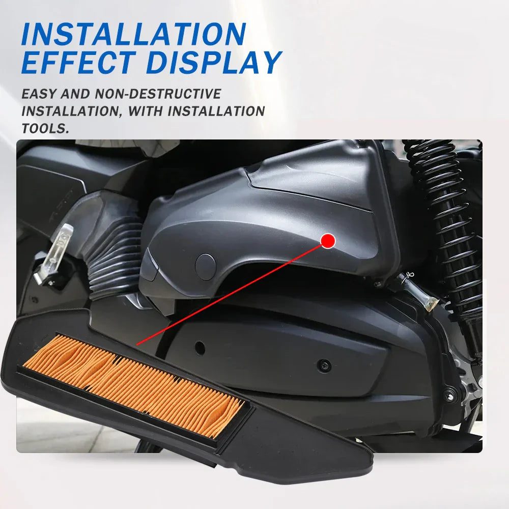 Motorcycle High Flow Air Cleaner Filter Element Engine
