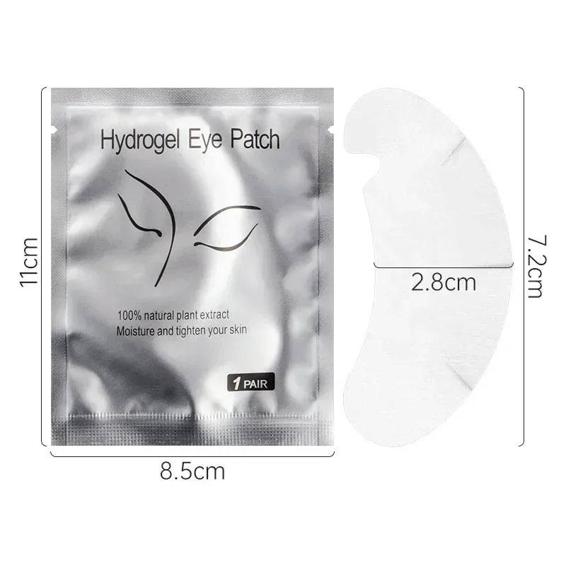 100PCS V Shaped Eyelash Patches Hydrogel Gel Eye