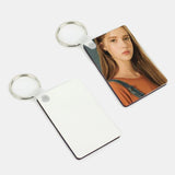 122430Pcs Sublimation Blank Keychains Thermal Transfer Key Chain