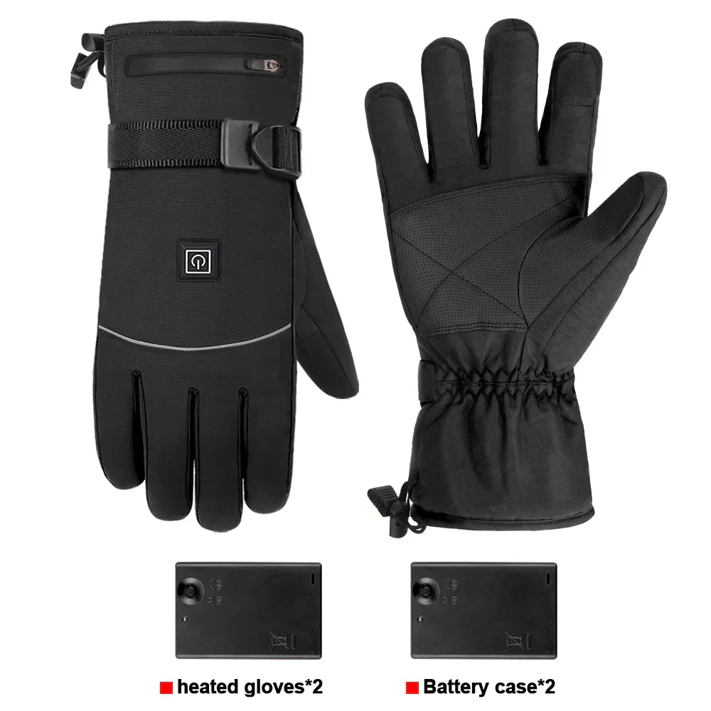 2023 Heated Motorcycle Gloves – USB Electric Thermal Biker Gloves