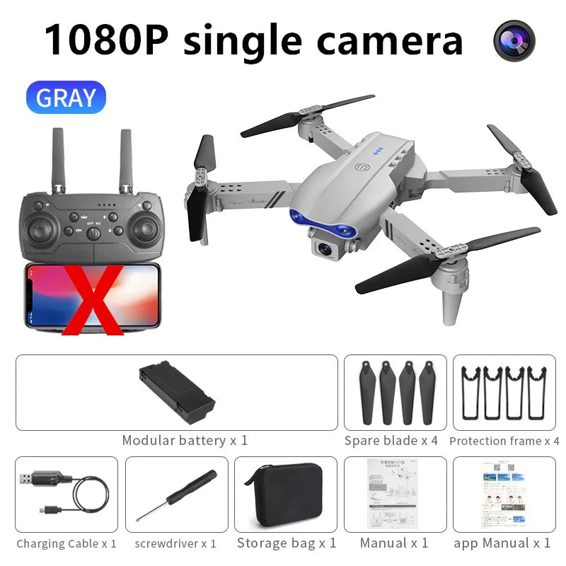 New Mini drone E99 4K WIFI HD camera
