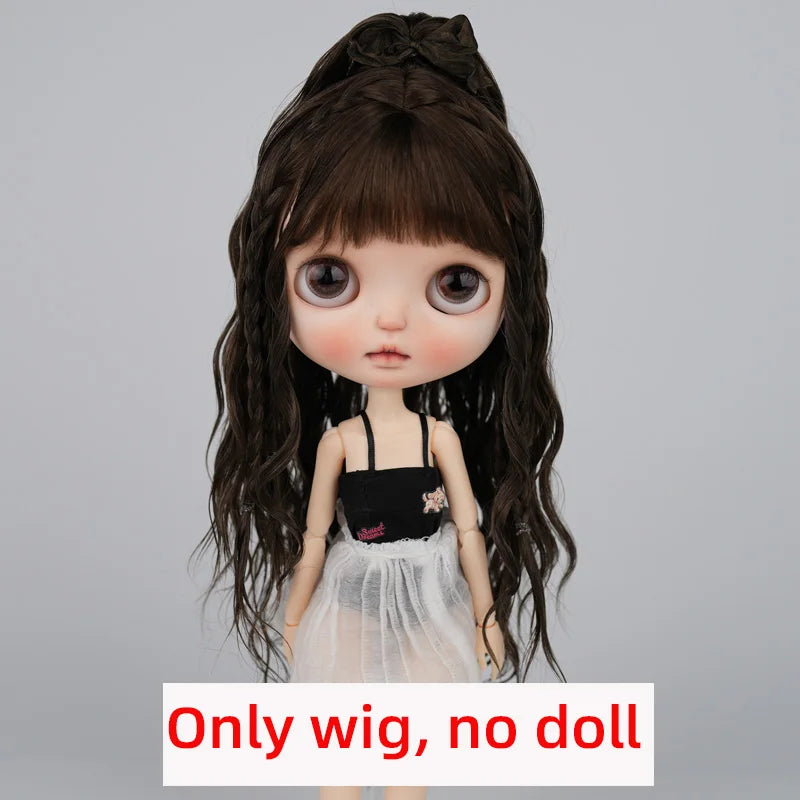 BJD Wig Big Head Dot Blyth Wig Soft