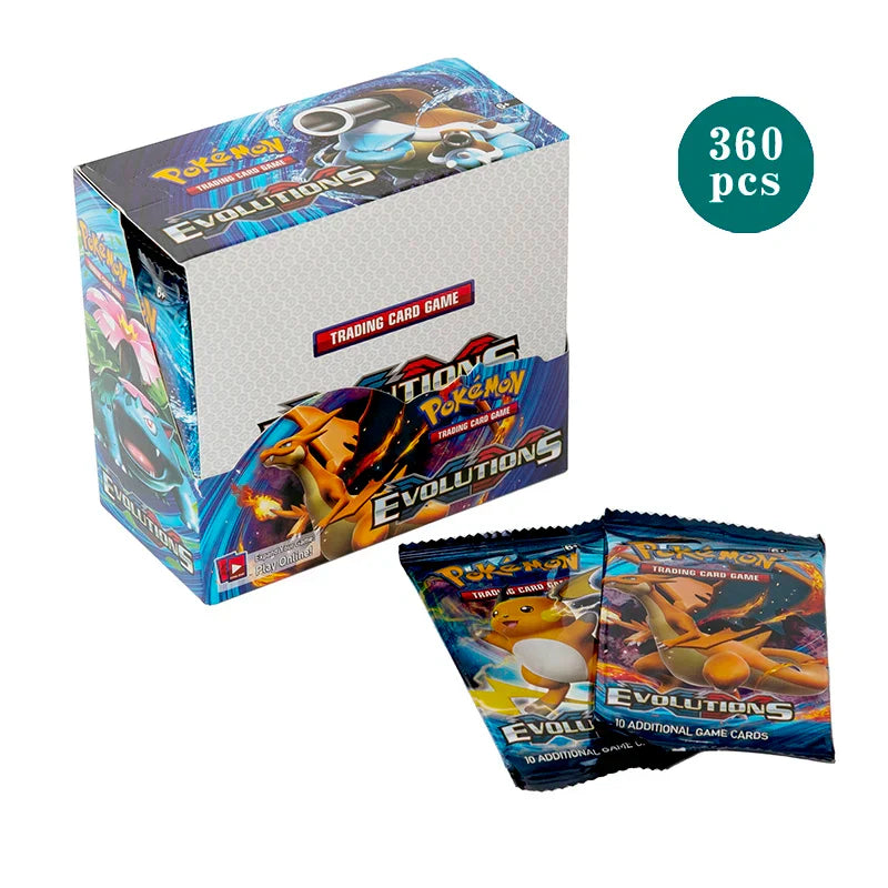 360Pcs Box Pokemon Card Shining Fates Style English