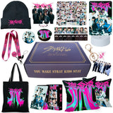 KPOP Stray Kids Album Gift Box Include Keychain