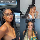 Viyskur 36 Inches Full Lace Front Knotless Box