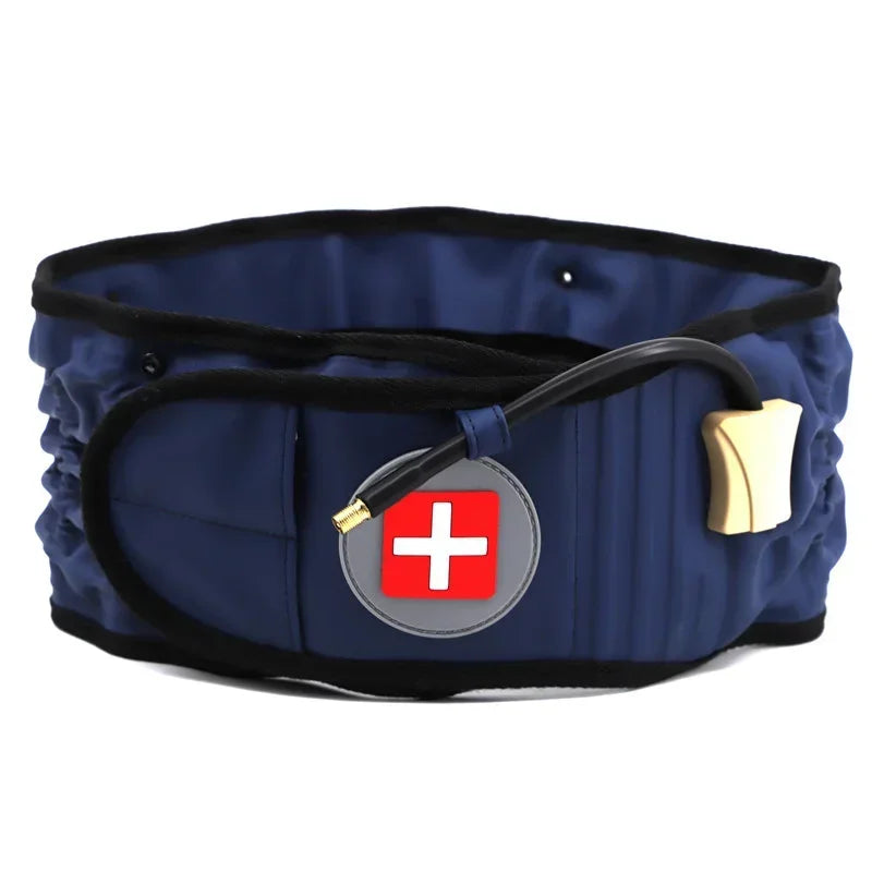 1pcs Lumbar Waist Air Traction Decompression Back Belt