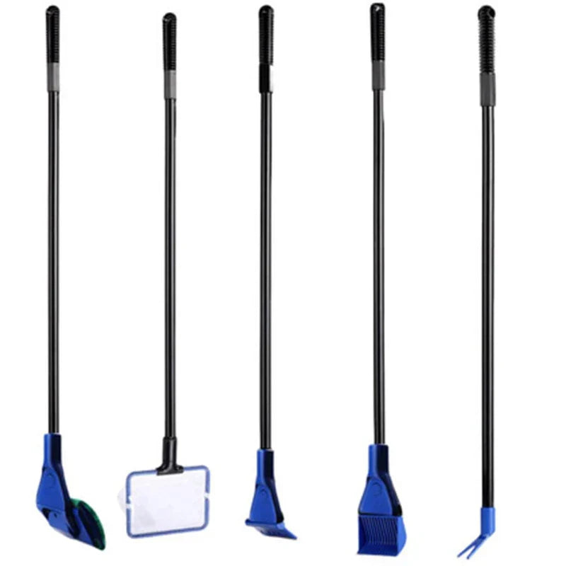 5 in 1 Aquarium Cleaning Tools Fish Tank