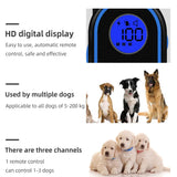 Electric Shock Collar Waterproof 1000m Remote Control Dog