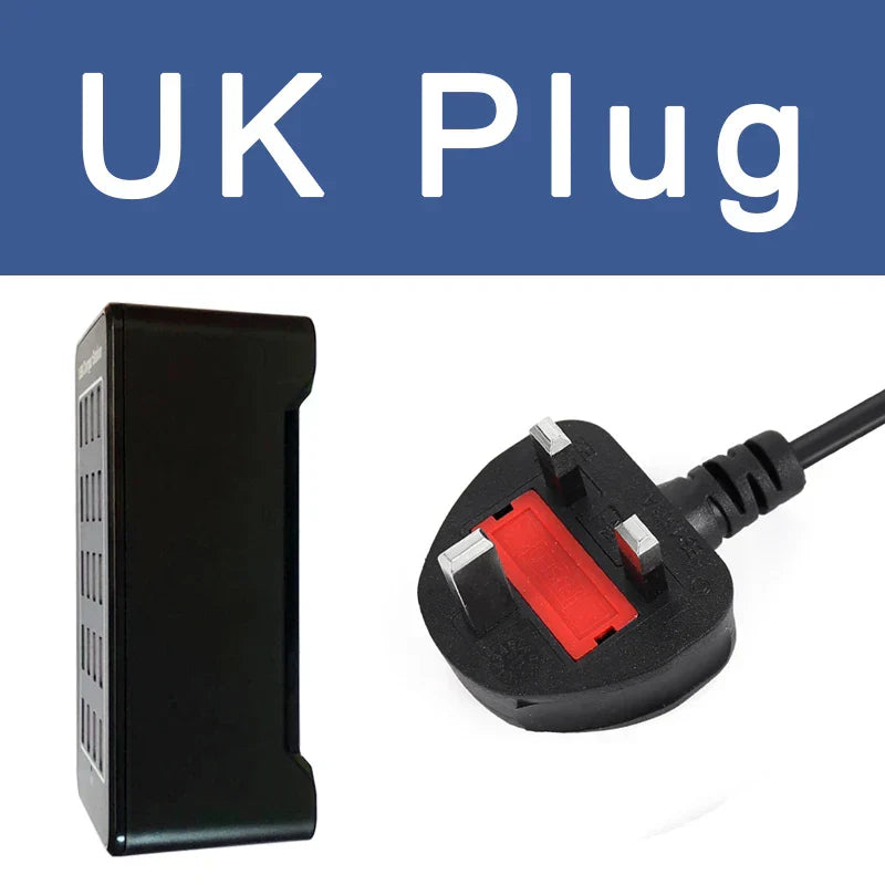 USB Charger 10 15 20 25 30 Ports