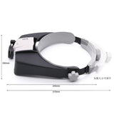 17X Headband Adjustable Magnifier Eye Glasses Magnifying Glasses