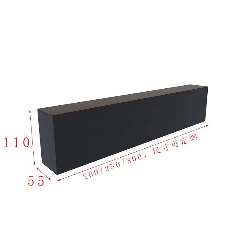 Black Reception Bar Table Nightclub Storage Partion Modern