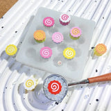 Spiral Shape Paint Wax Pellet Mold Diy Paint