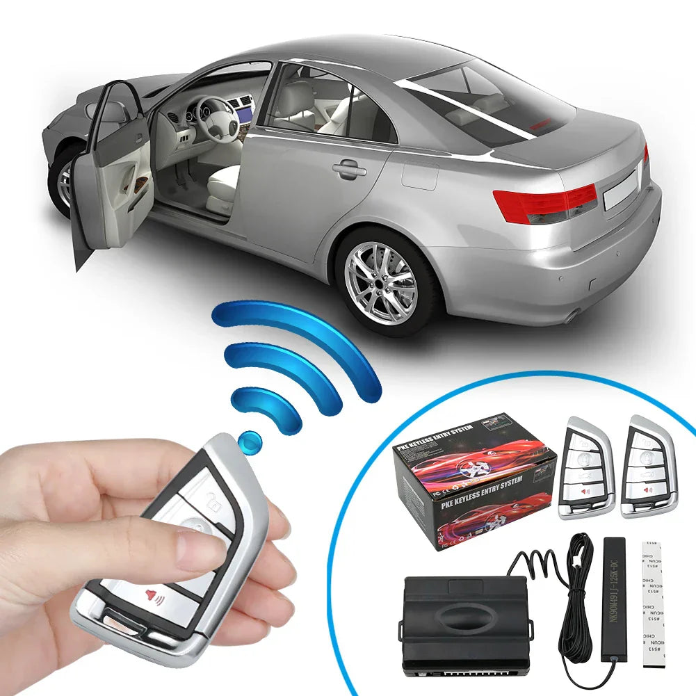 Car Alarm Remote Control PKE Keyless Entry System