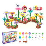 Flower Garden Building Toys Girls Stacking Game Toddlers