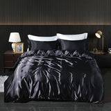 Luxury Gold Mulberry Silk Bedding Set Comforter Quilt