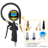 Car Tire Pressure Gauge Air Inflator US/EU Vehicle