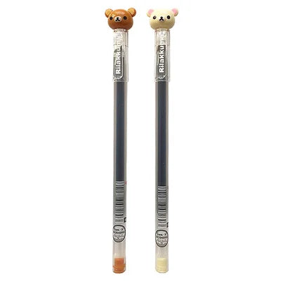 2Pcs AIHAO GP2030 Rilakkuma Gel Pens 0.5mm Fine